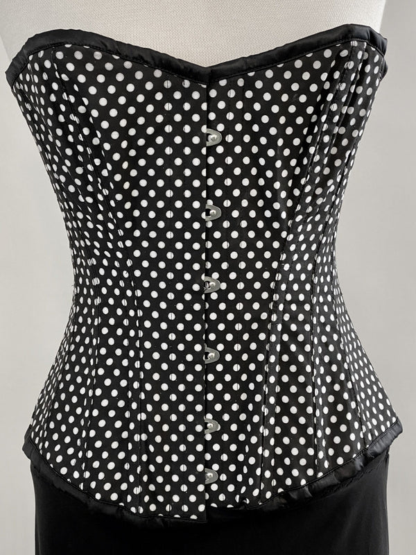 Burleska polkadot korsett