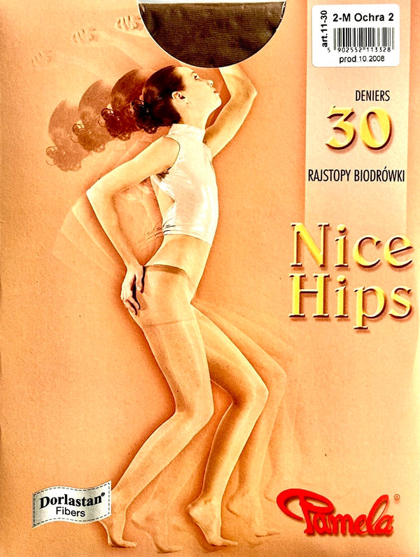 mellanbrun strumpbyxa