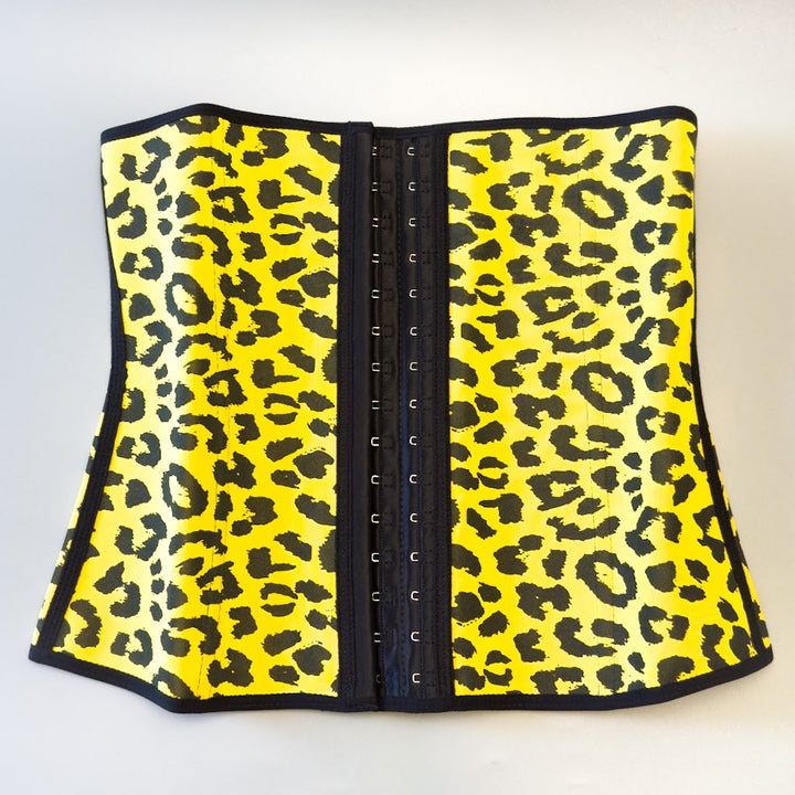 Gul mönstrad waist trainer
