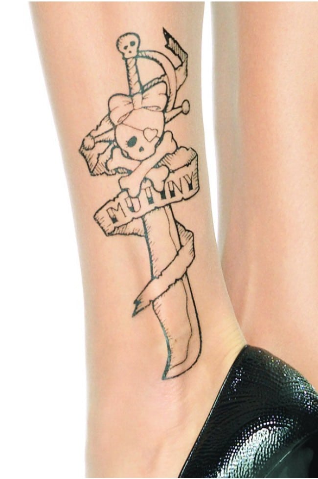 Strumpbyxor - Classic Tattoo närbild